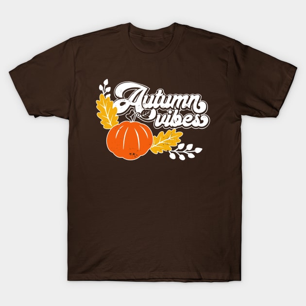 Pumpkin Spice Season Autumn Vibes T-Shirt by alcoshirts